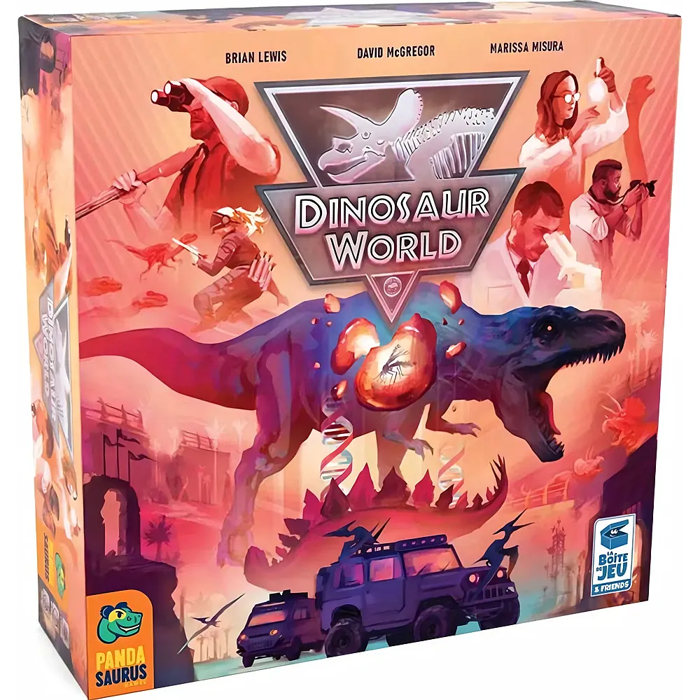 LA Boite DE Jeu Dinosaur World FR