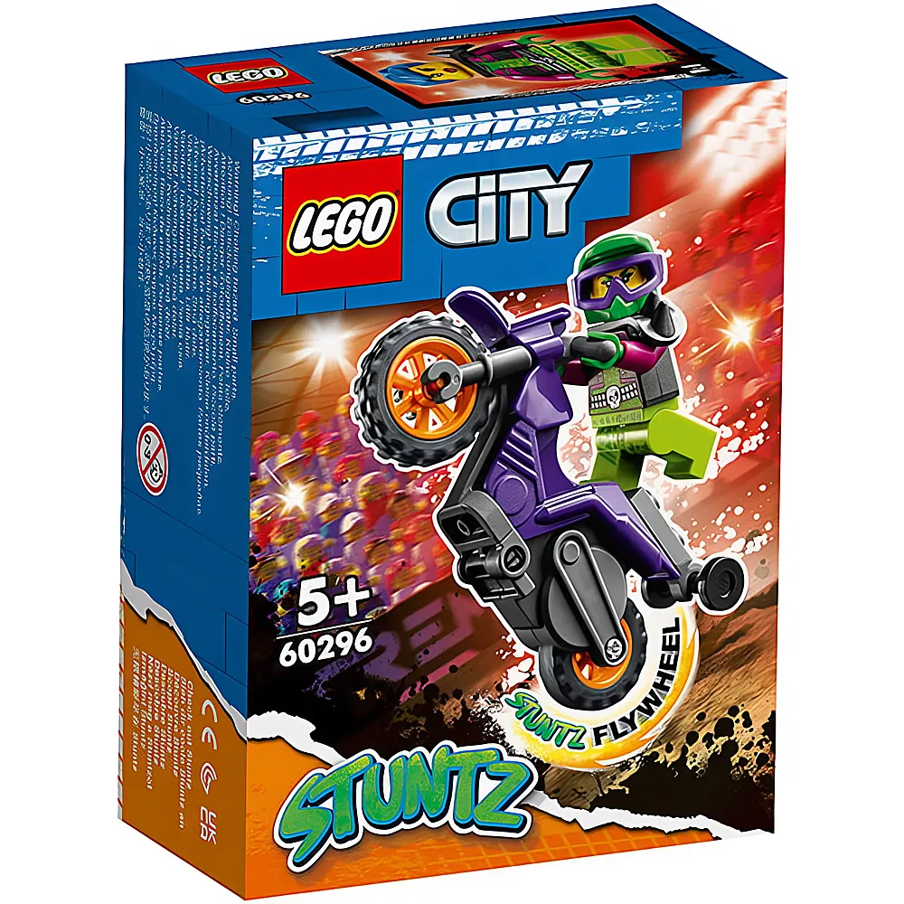 LEGO City Stuntz Wheelie-Stuntbike 60296
