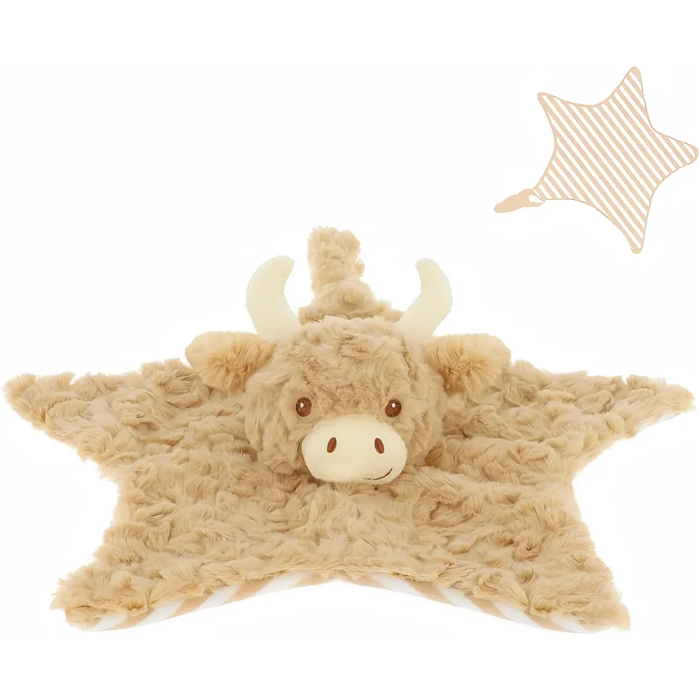 meinspielzeug - KeelToys Keeleco Schmusetuch Hochland Kuh 32cm | Schmuset�cher