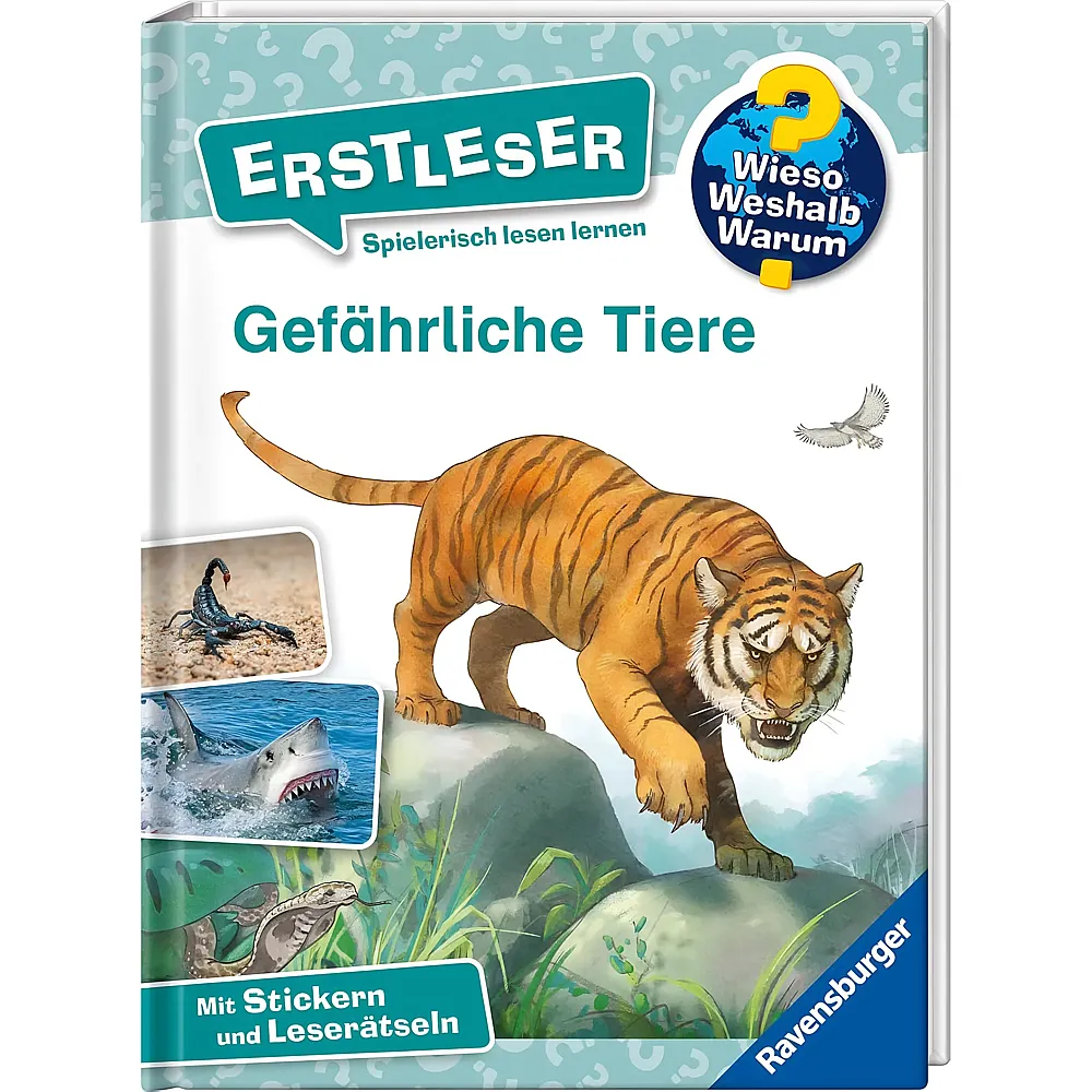 Ravensburger Wieso Weshalb Warum Erstleser: Gef�hrliche Tiere 16