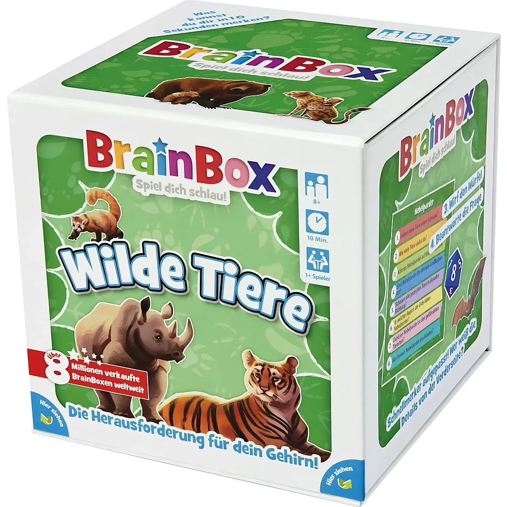 BrainBox Wilde Tiere - Deutsch