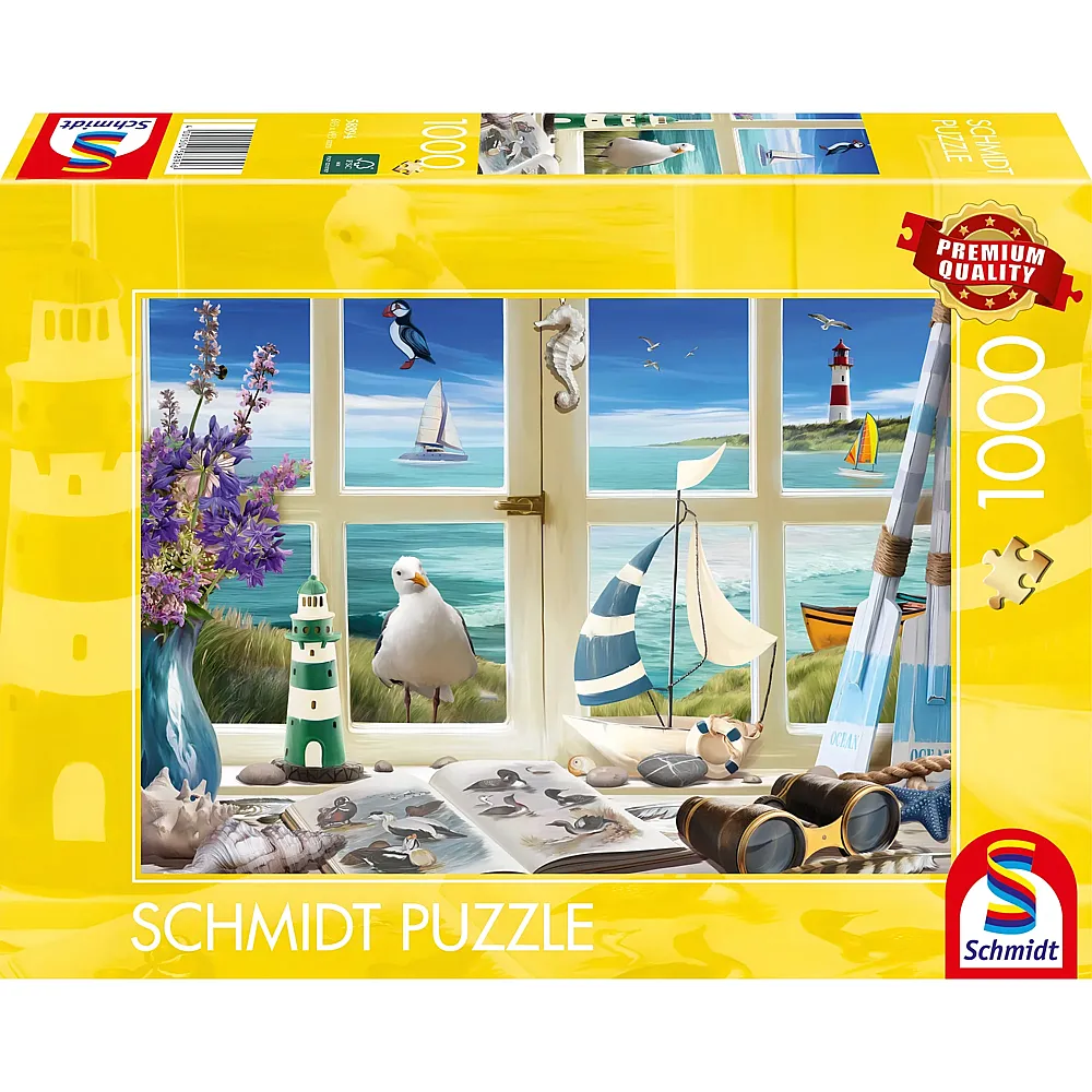 Schmidt Puzzle Studie am Meer - 1000 Teile