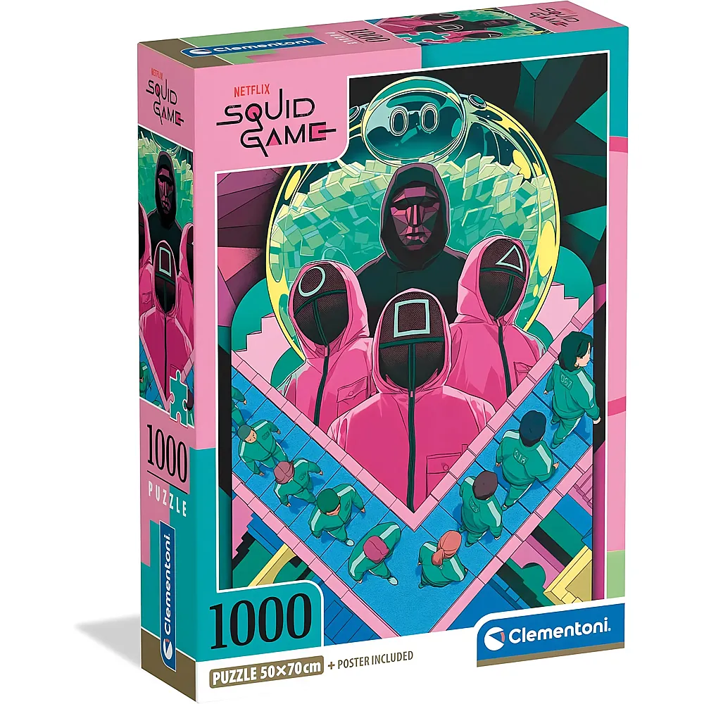 Clementoni Puzzle Squid Game - 1000 Teile
