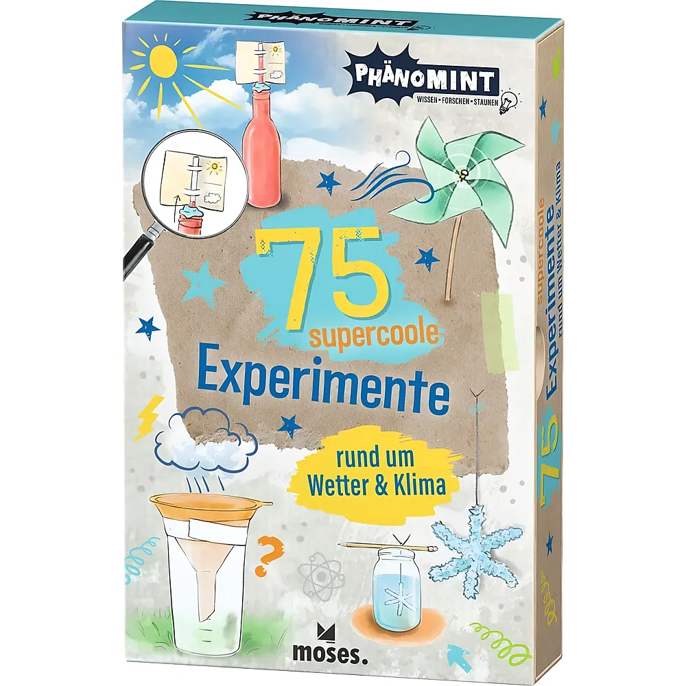 Moses 75 supercoole Experimente Wetter Klima