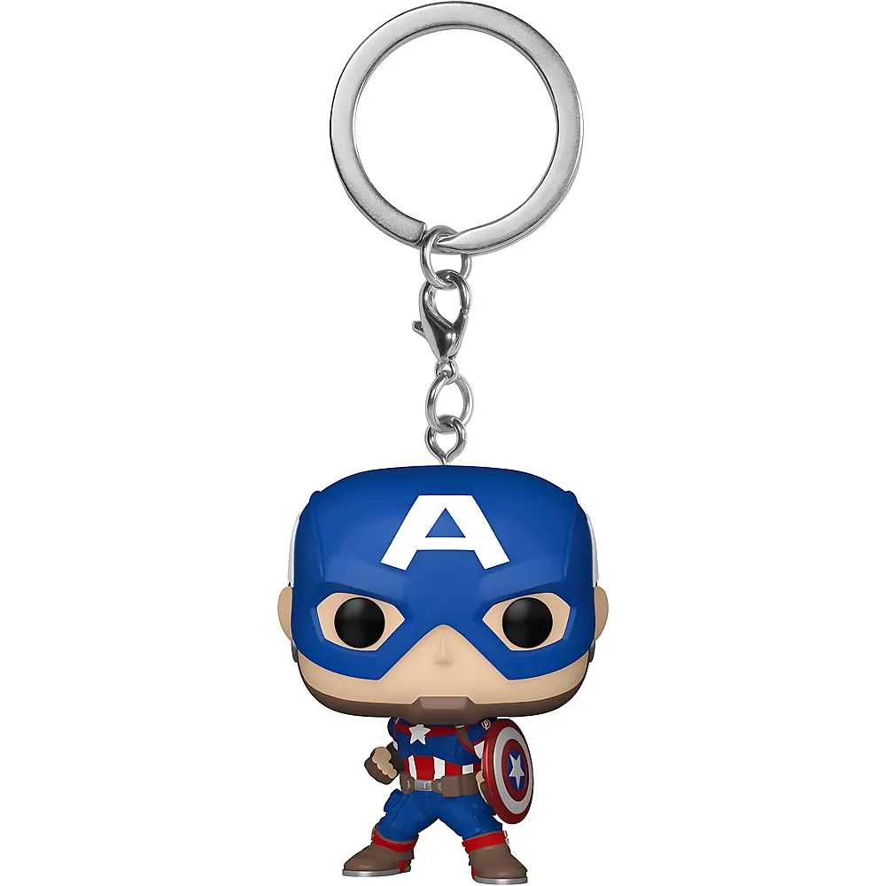 Funko Pop Keychain Avengers Schl�sselanh�nger Captain America 12cm