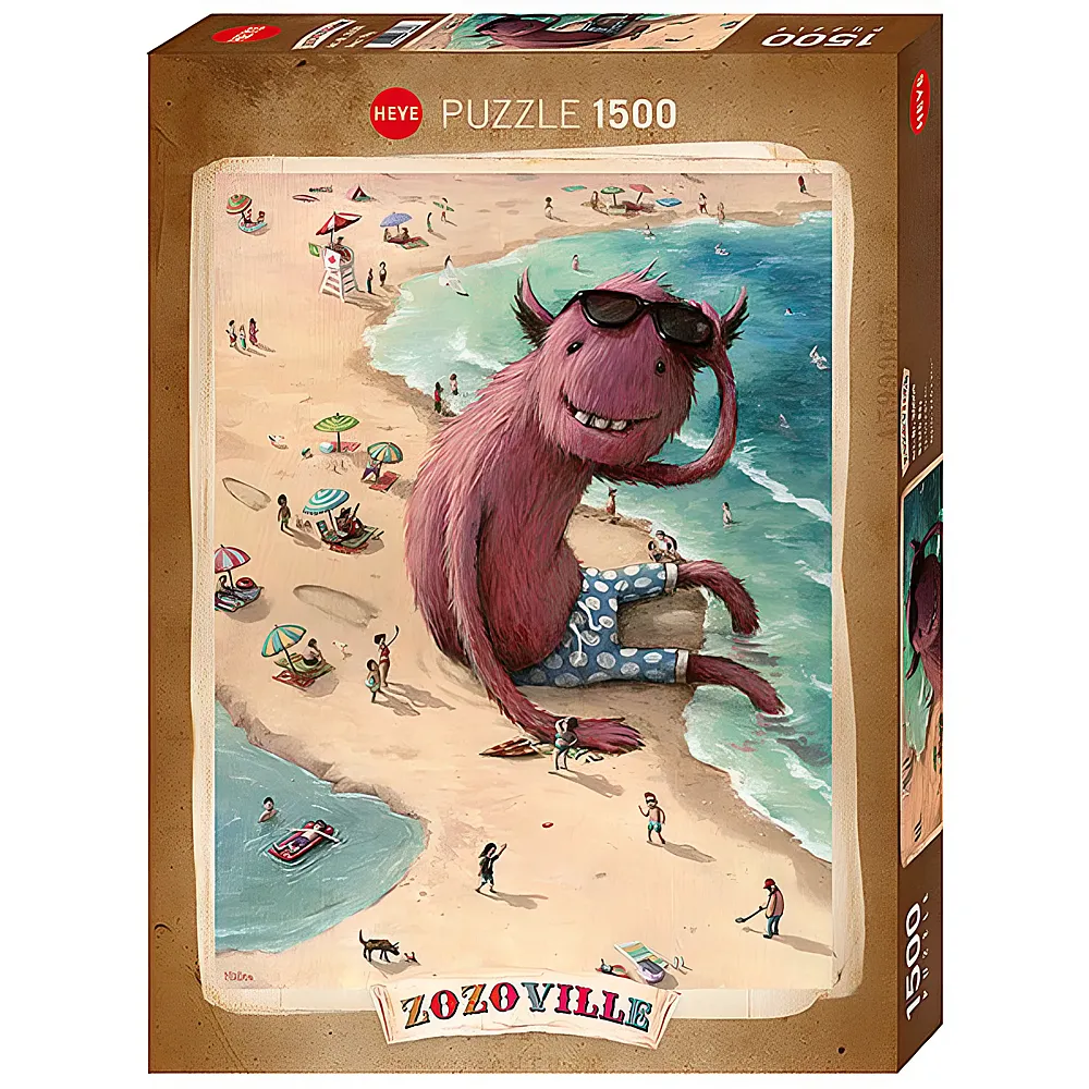 Heye Puzzle Zozoville Beach Boy 1500Teile