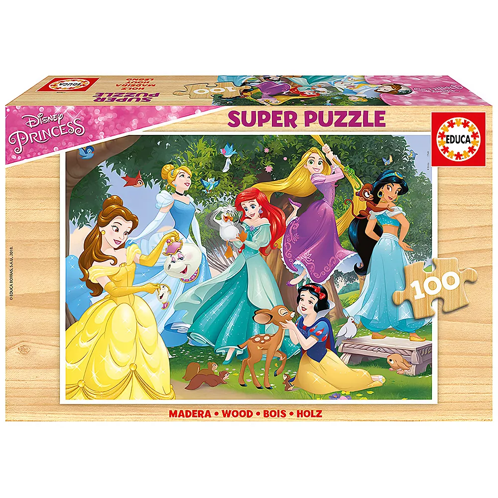 Educa Puzzle Disney Princesses 100Teile