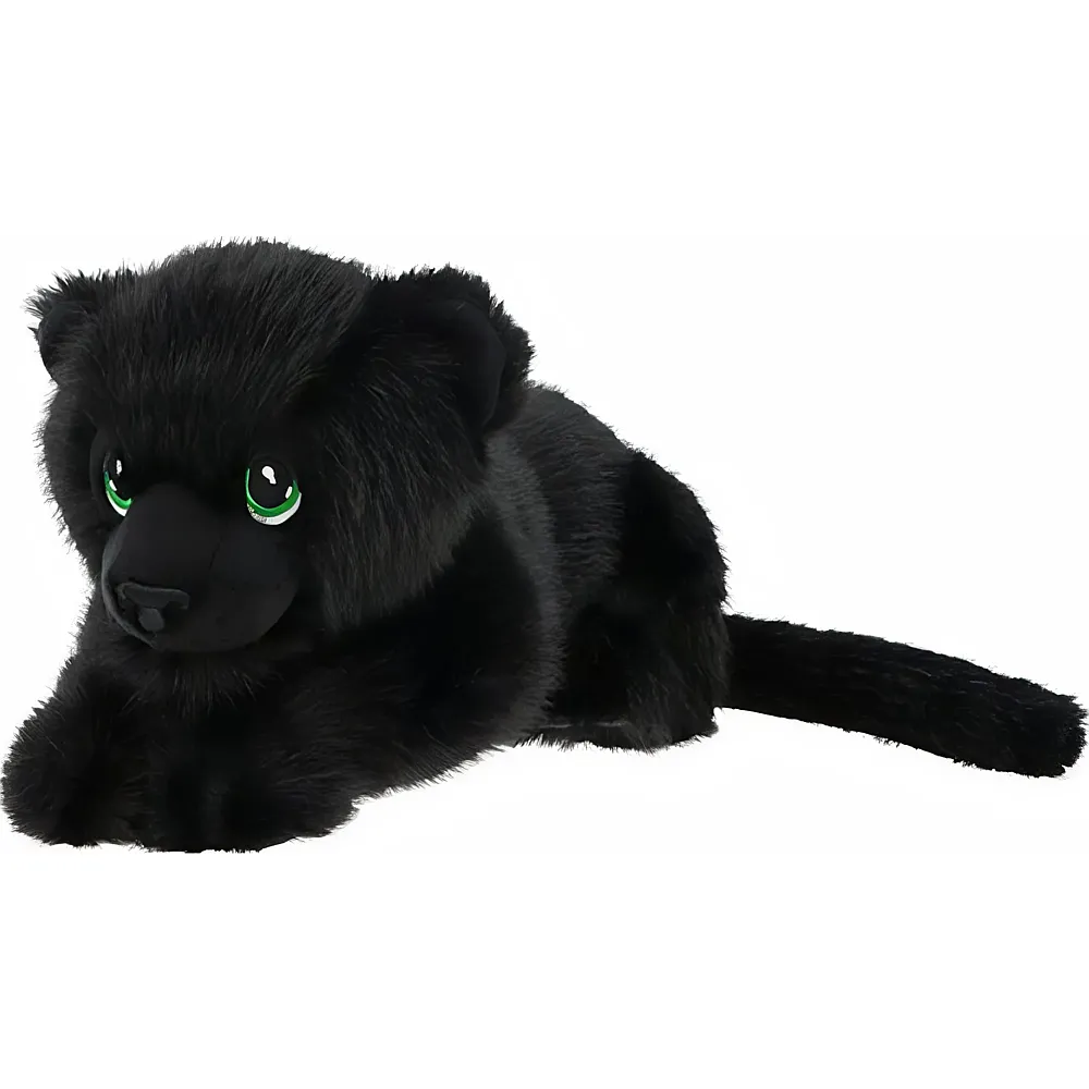 meinspielzeug - KeelToys Keeleco Schwarzer Panther 35cm | Raubkatzen Pl�sch