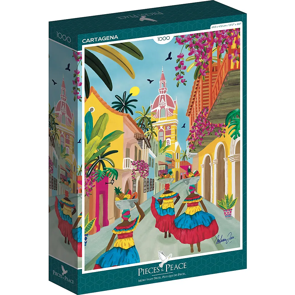 Pieces & Peace Puzzle Cartagena - 1000 Teile