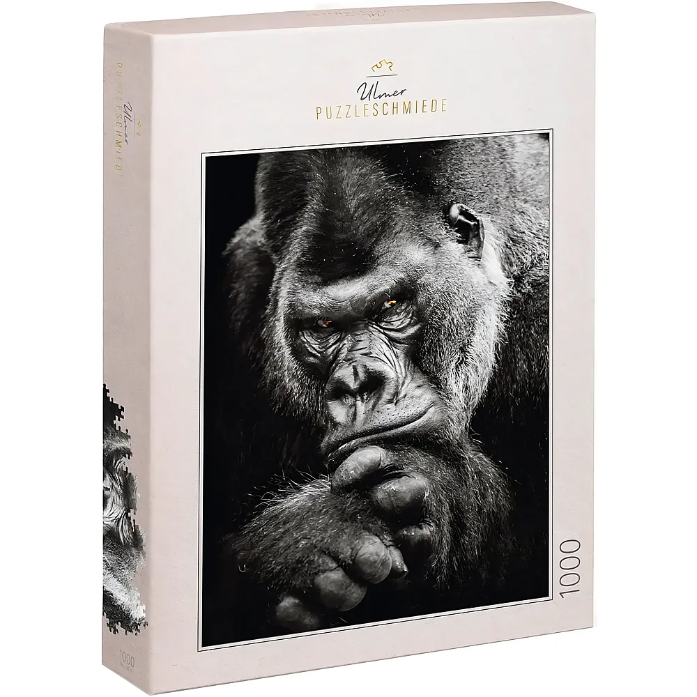 Ulmer Puzzleschmiede Silberr�cken, Der m�chtige Gorilla - 1000 Teile