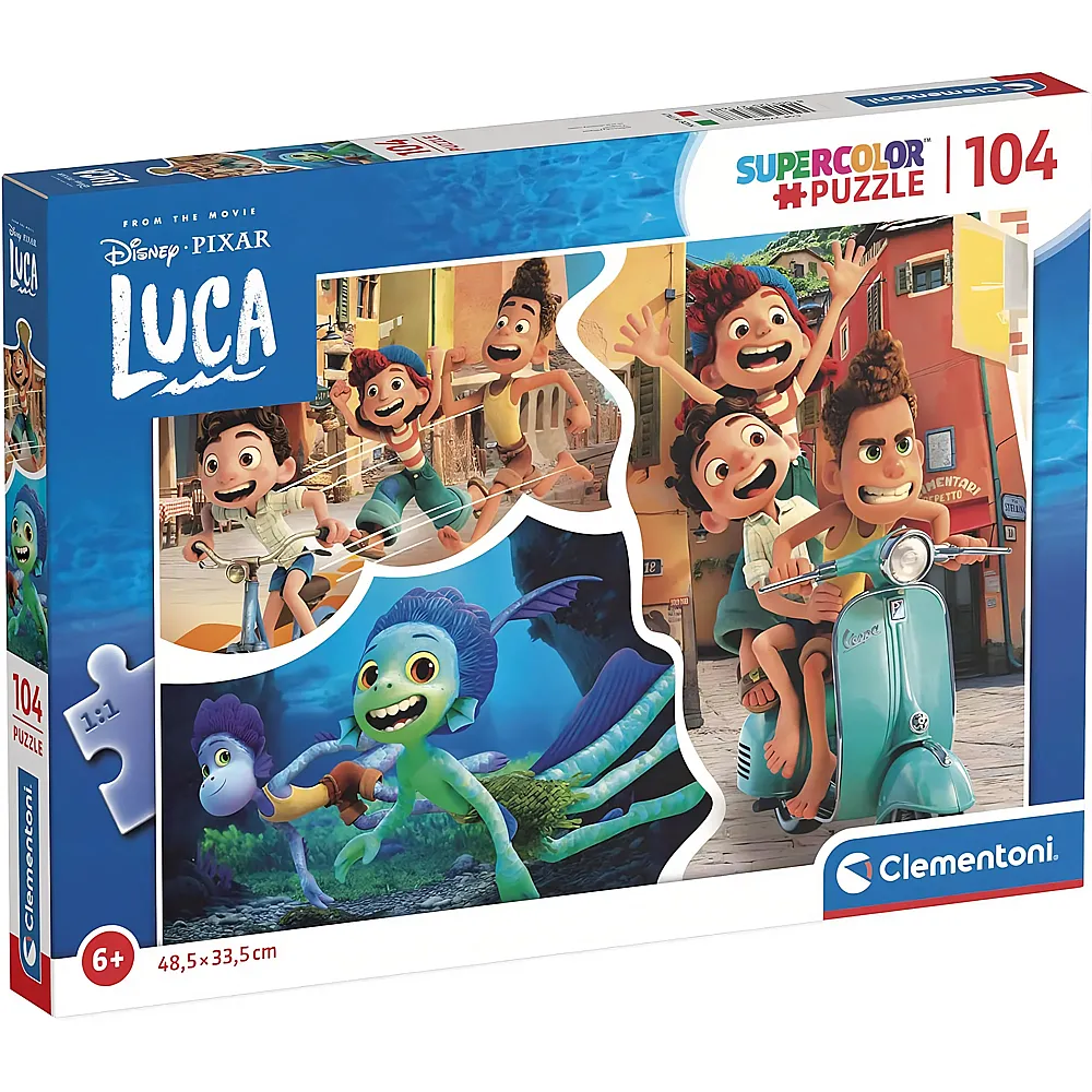 Clementoni Puzzle Supercolor Luca - 104 Teile