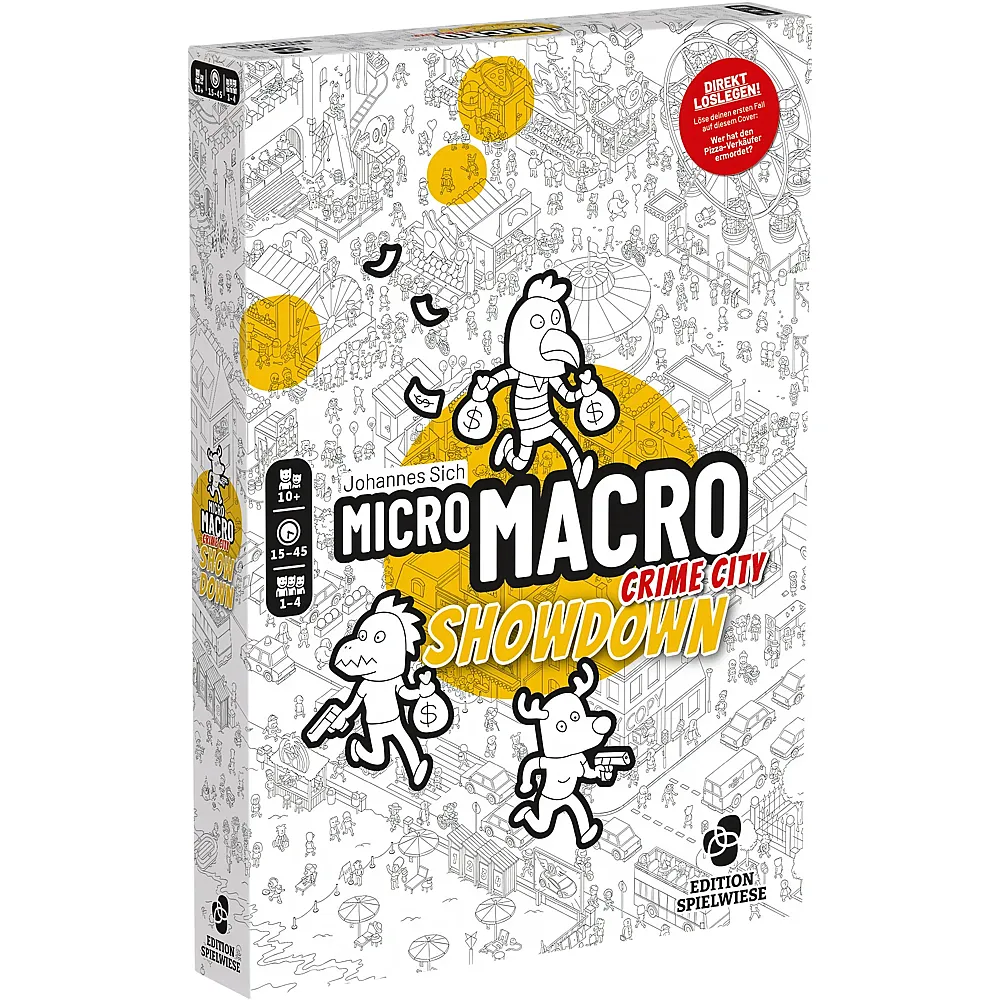 Edition Spielwiese Micro Macro Crime City 4: Showdown d