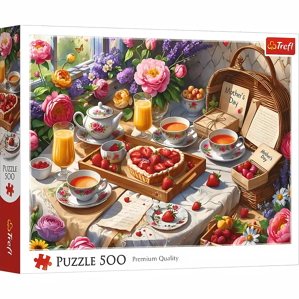 Trefl Puzzle S�ssigkeiten zum Muttertag - 500 Teile