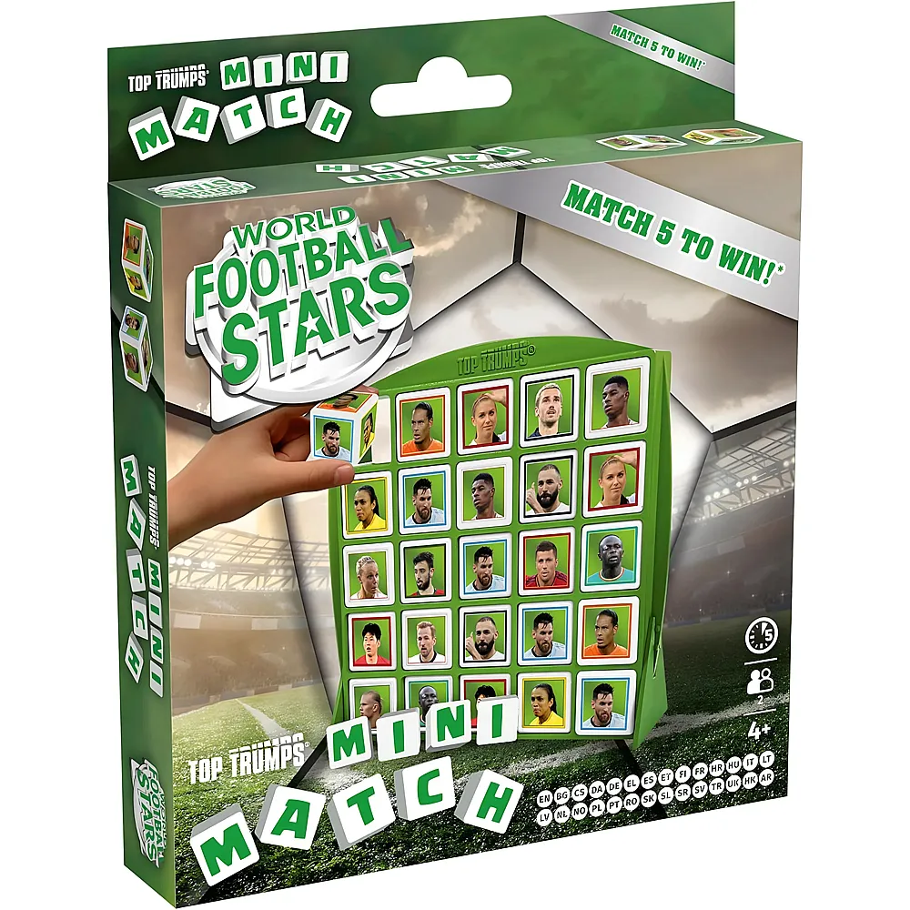 Winning Moves Mini Match Weltfussballstars DE/FR/IT