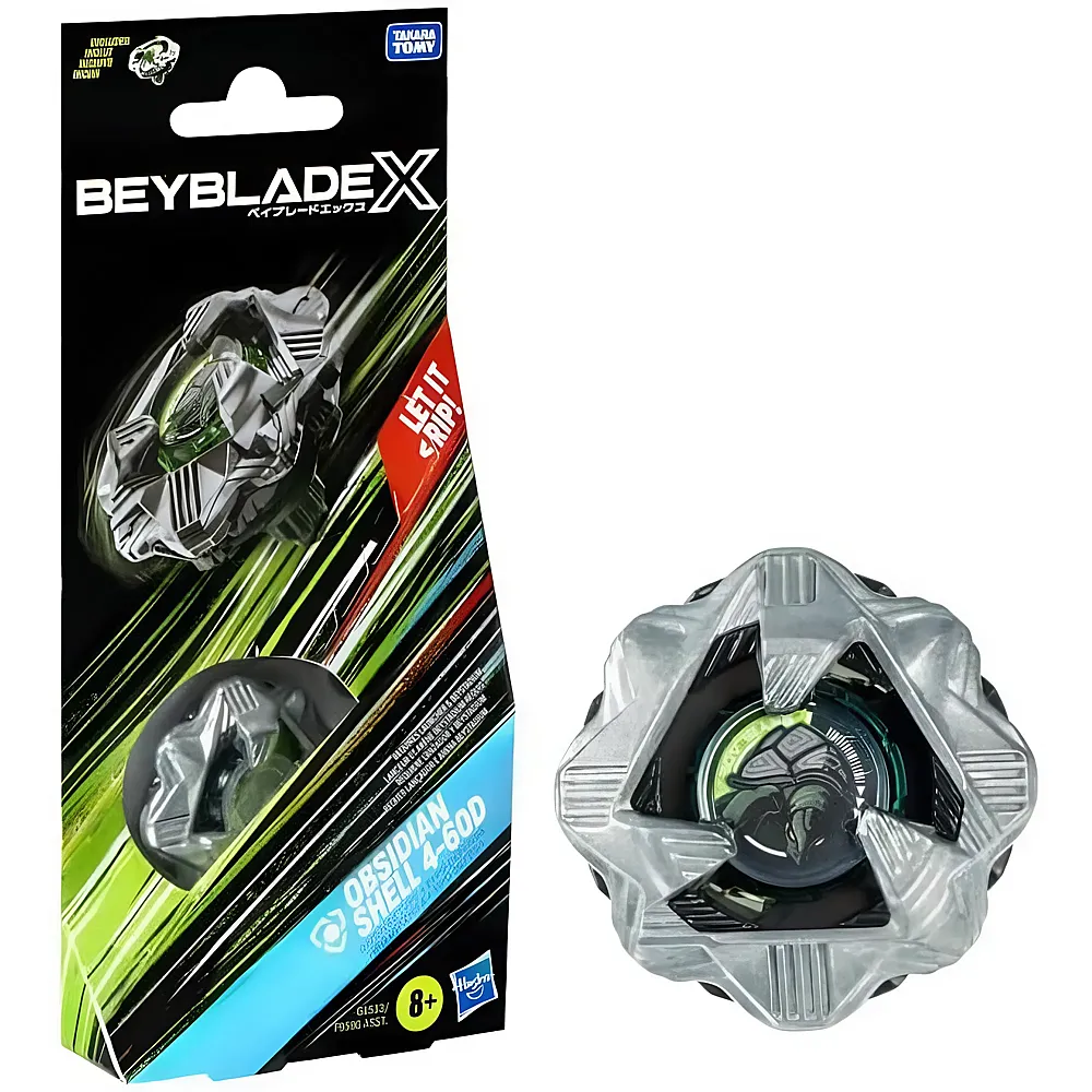 Beyblade X Booster Pack Obsidian Shell 4-60D