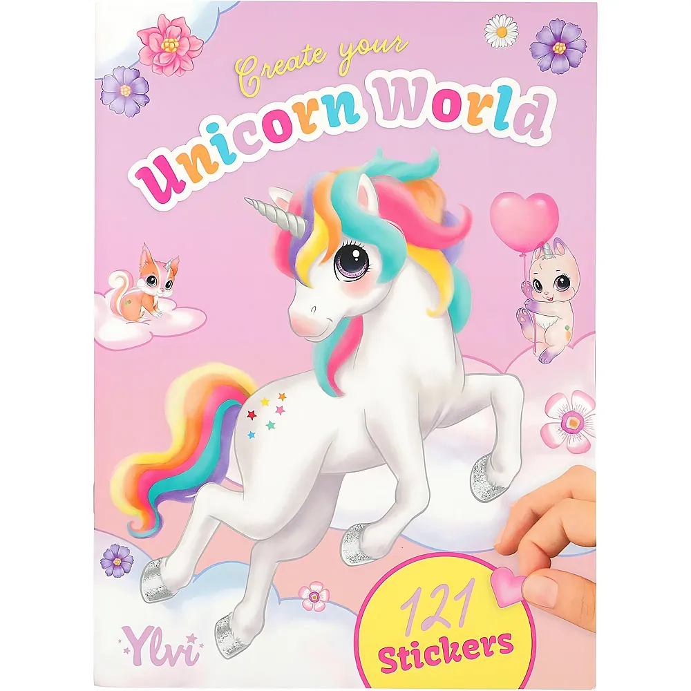 Depesche Stickerbuch Ylvi Unicorn World