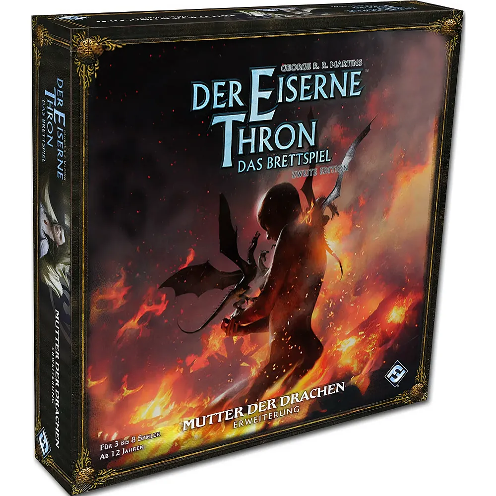 meinspielzeug - Fantasy Flight Games Der Eiserne Thron: Das Brettspiel 2. Edition - Mutter der Drachen Erweiterung - Deutsch | Kennerspiele