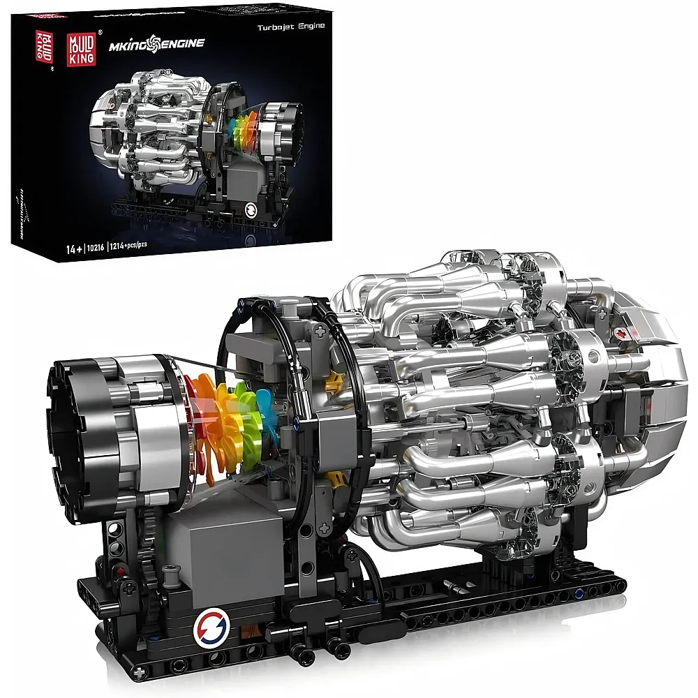 Mould King Engines Turbojet-Triebwerk 10216 | Klemmbausteine Fahrzeuge