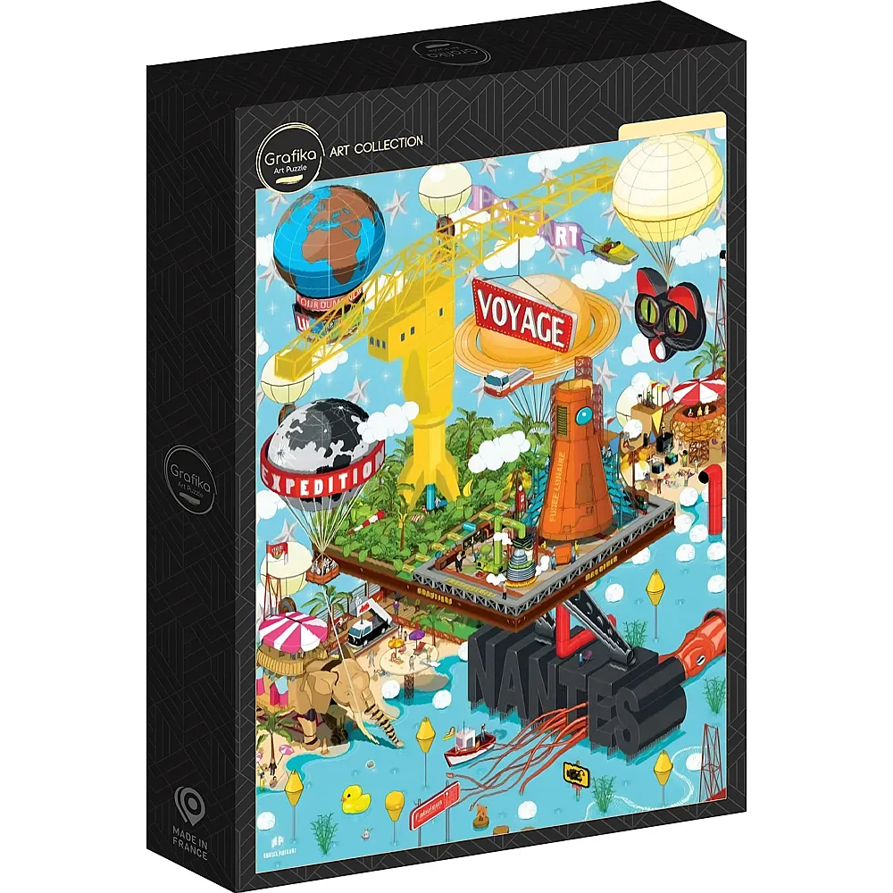 Grafika Puzzle Art Collection Nantes - Grue Titan 1000Teile