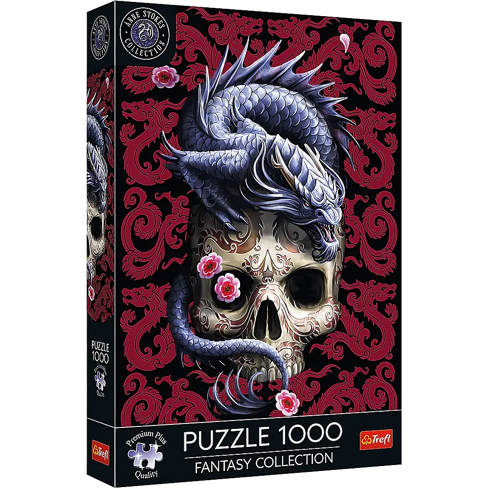Trefl Puzzle Orientalischer Drache - Anne Stokes 1000Teile