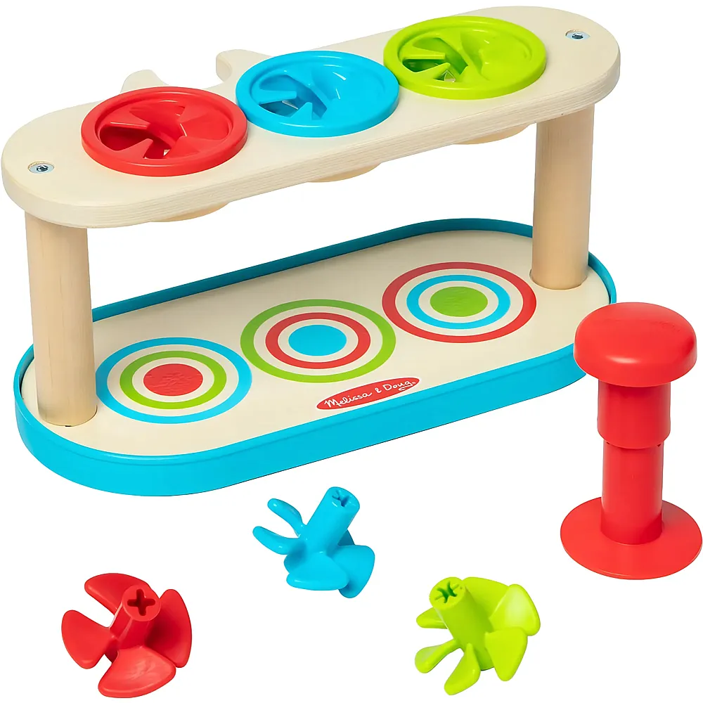Melissa & Doug Zuordnen & Dr�cken Kreisel