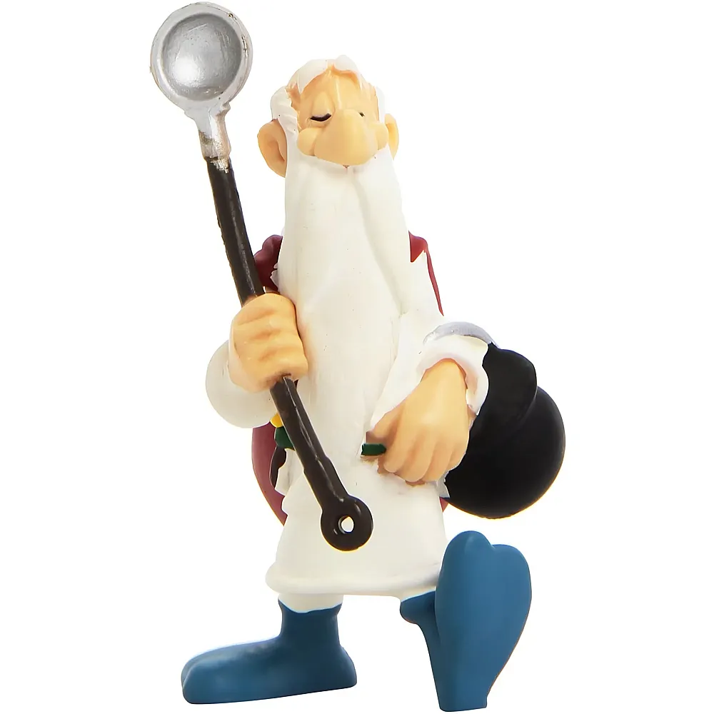 Plastoy Asterix Miraculix mit Suppenkelle | Lizenzfiguren