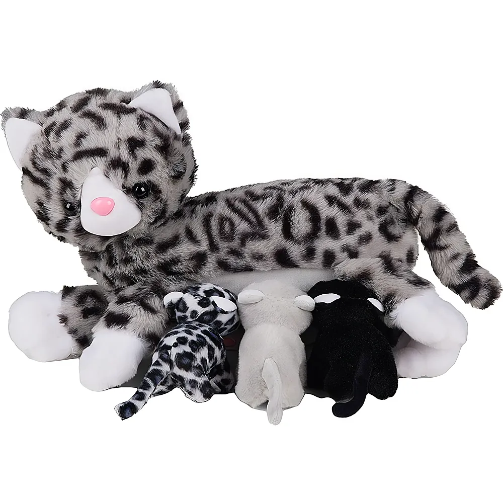 Mamanimals Mama Katze & Babys 25cm