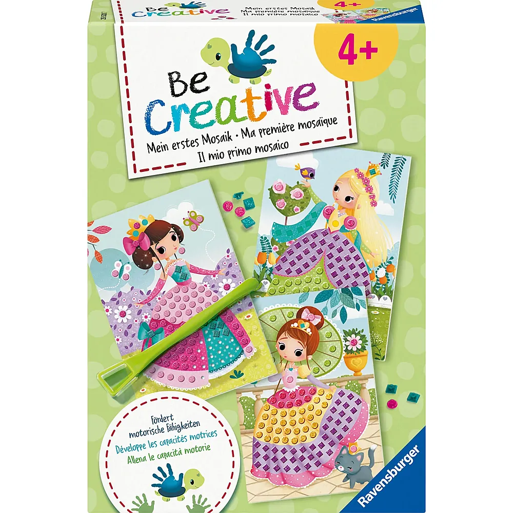 Ravensburger BeCreative Bastelset Mosaik Prinzessinnen