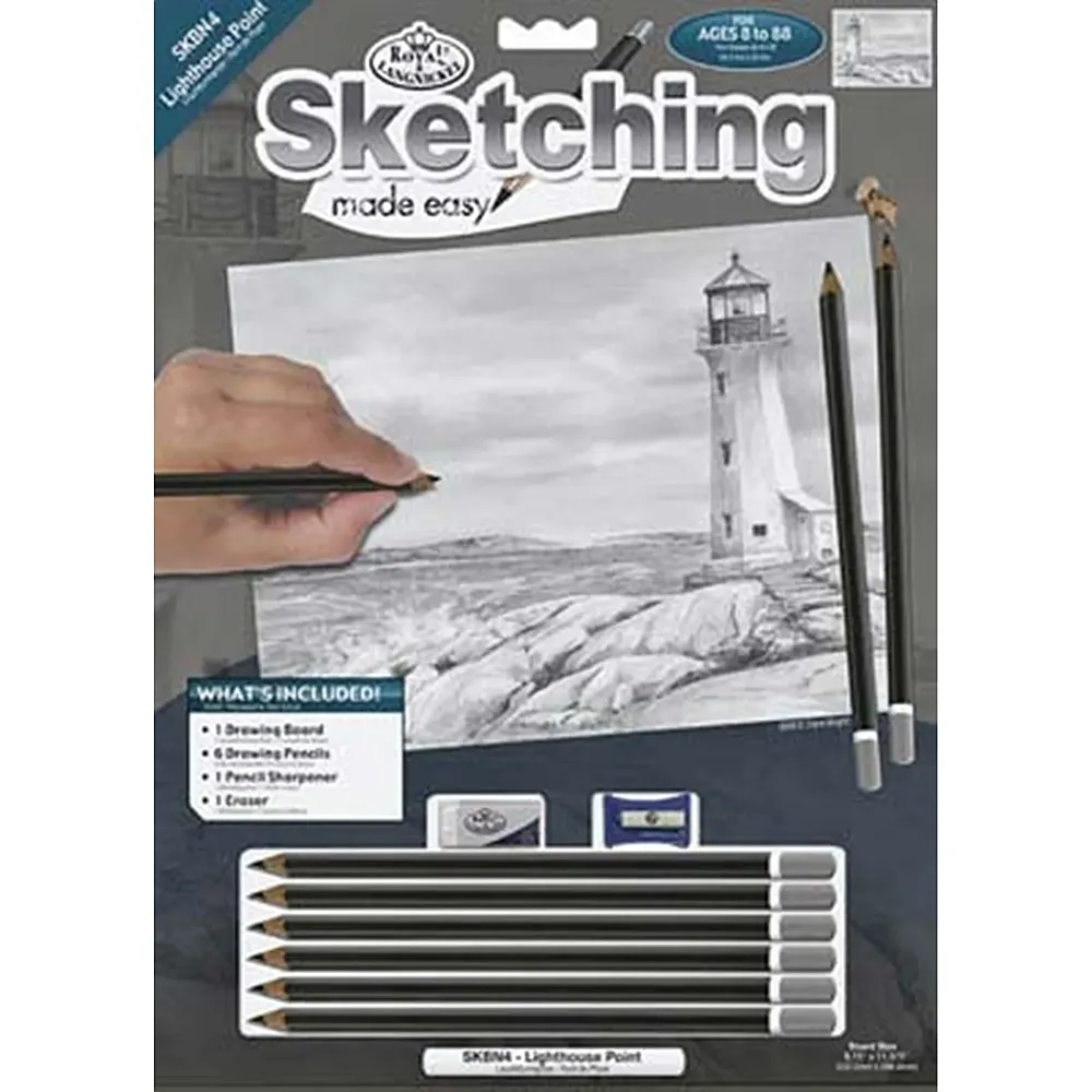 Royal & Langnickel R&l Sketching Std LE Phare Breton 24x33cm - Suche