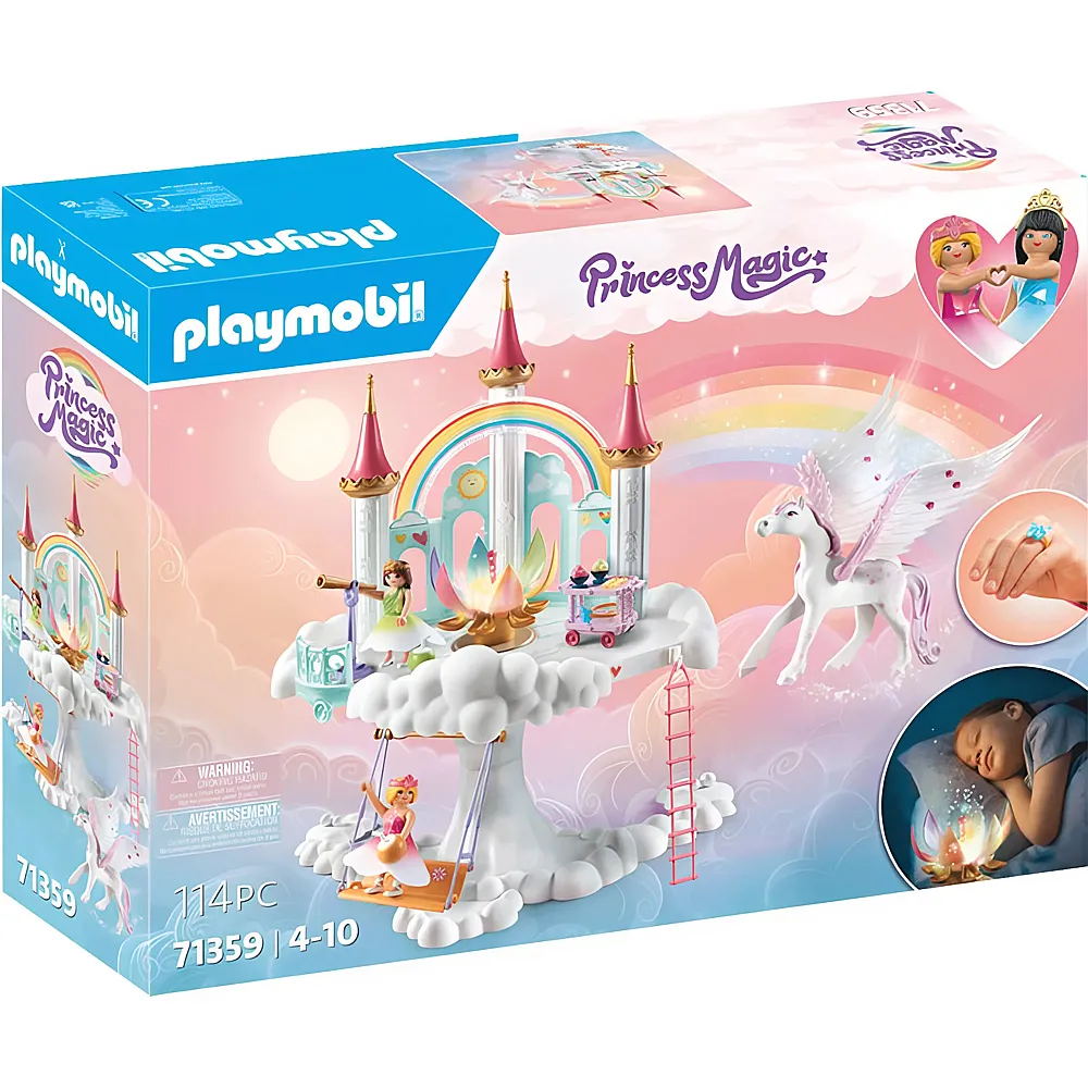 PLAYMOBIL Princess Magic Himmlisches Regenbogenschloss 71359