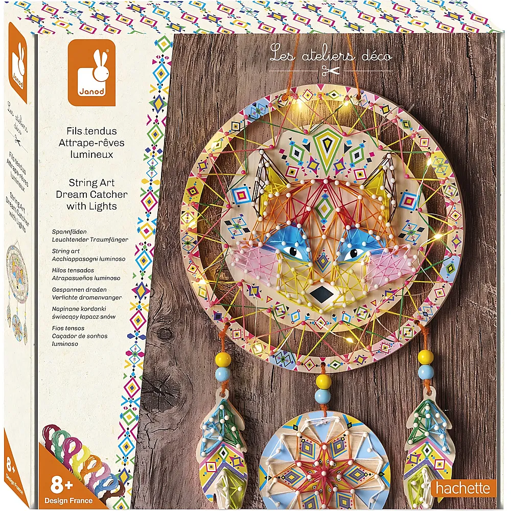 Janod DIY Spannfaden - Leuchtender Traumf�nger