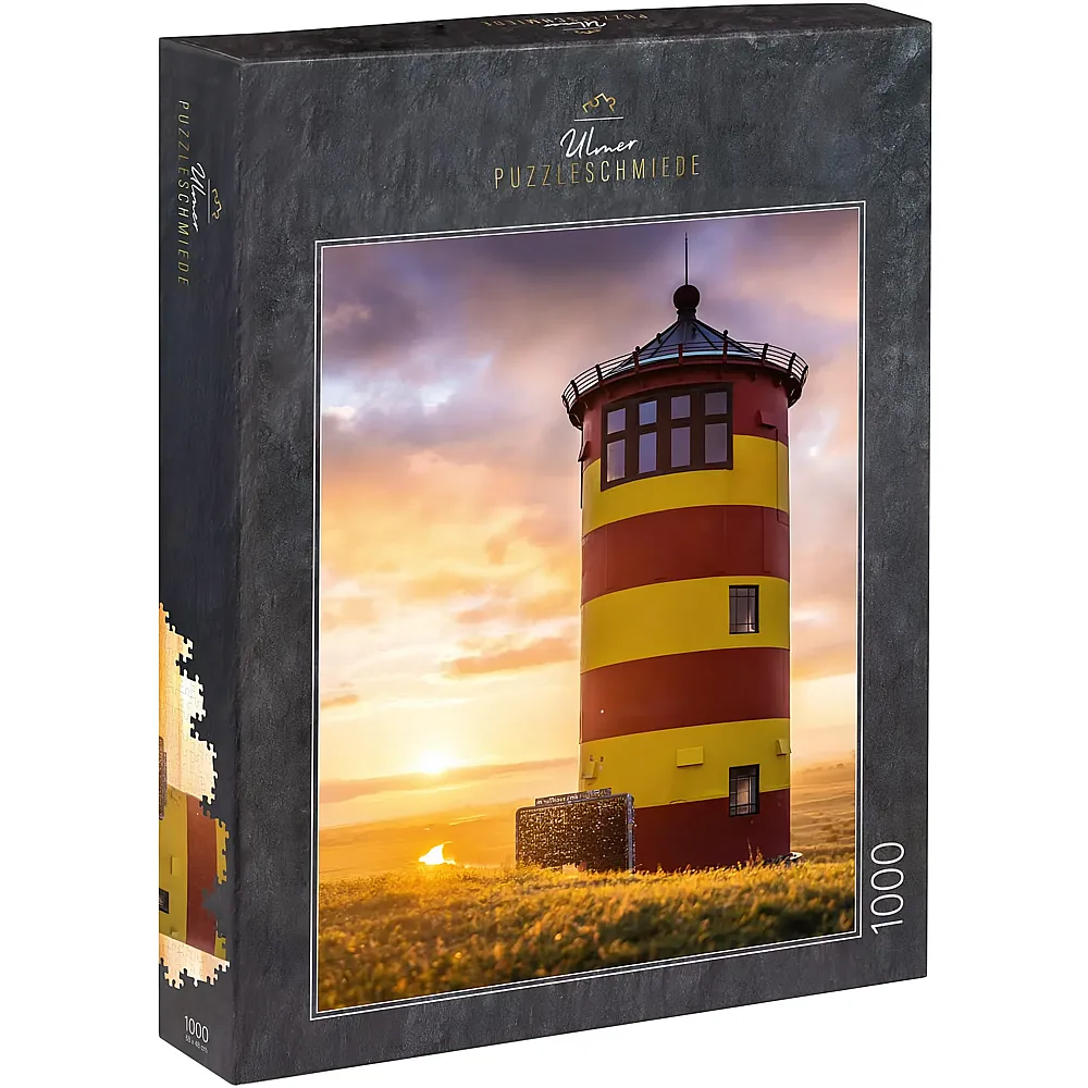 Ulmer Puzzleschmiede Leuchtturm Pilsum - Der ber�hmte Leuchtturm an der Nordsee 1000Teile
