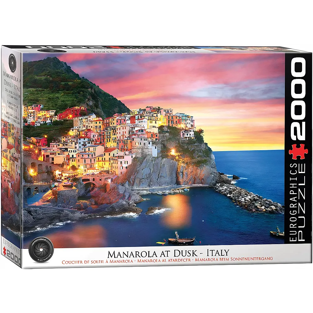 Eurographics Puzzle Manarola in der D�mmerung - 2000 Teile
