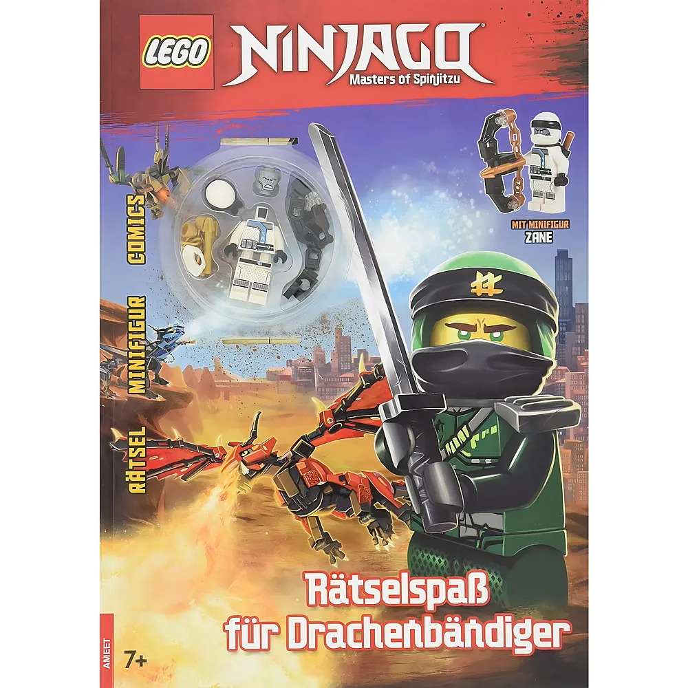 Ameet LEGO NINJAGO R�tselspa f�r Drachenb�ndiger