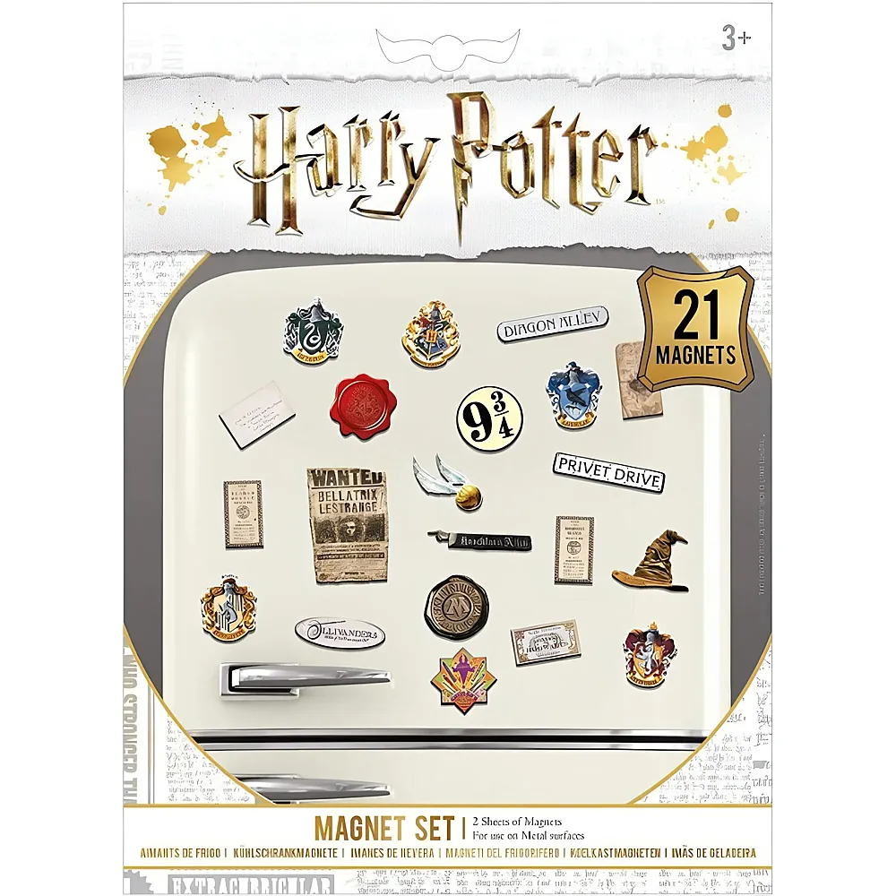 Pyramid Harry Potter Magnet Set 21Teile