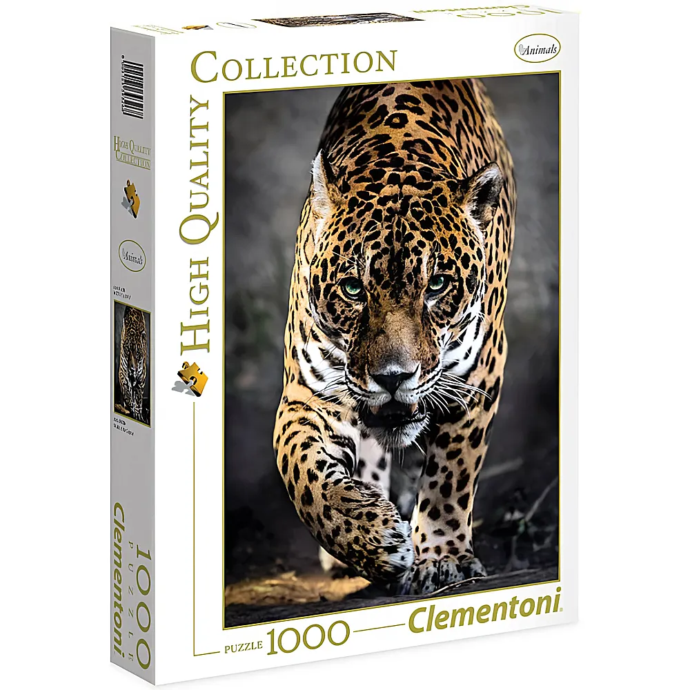 Clementoni Puzzle High Quality Collection Walk of the Jaguar 1000Teile