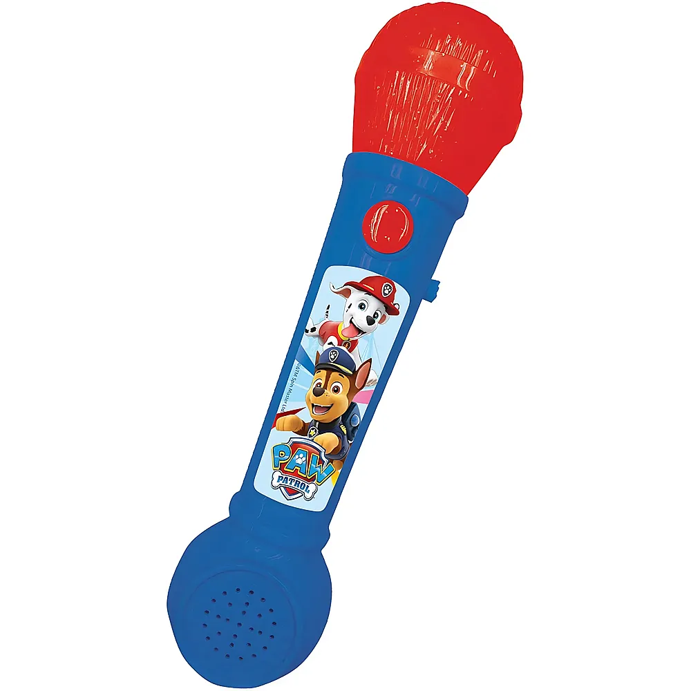 Lexibook Paw Patrol Mikrofon mit Licht- und Sound-Effekten