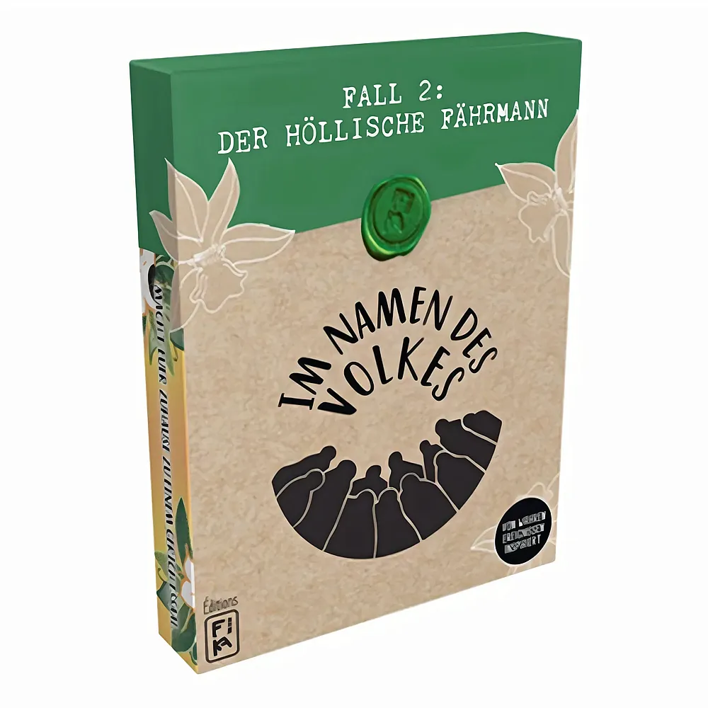 Editions Fika IM Namen Des Volkes Fall 2 Der Hollische Fahrmann de