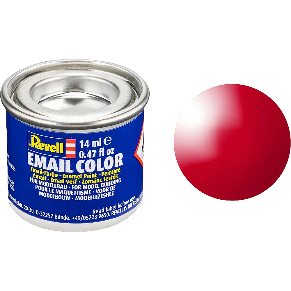 Revell Email Color Italian Red, glnzend 14 ml 32134