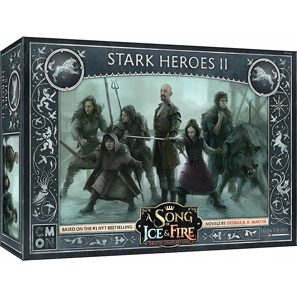 CMON Tdf LE Trone DE Fer Heros Stark N�2 fr-de-es