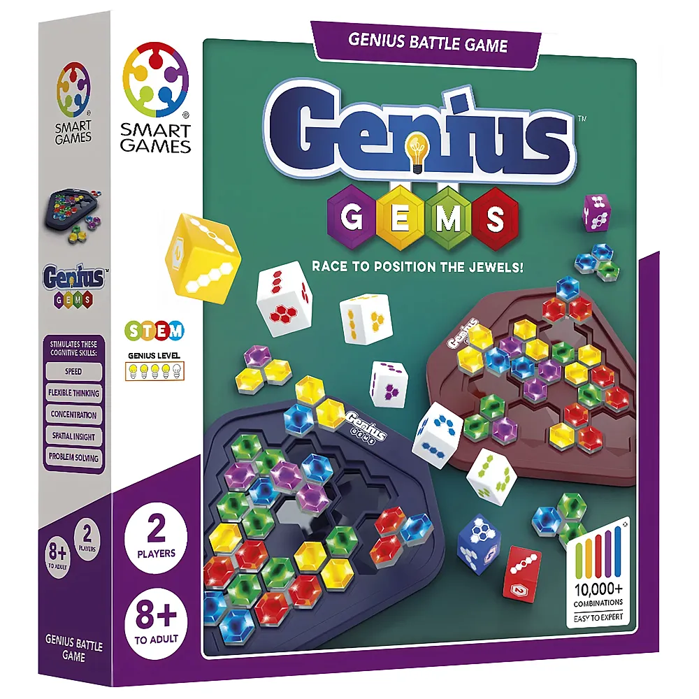 SmartGames Genius Gems - Mehrsprachig