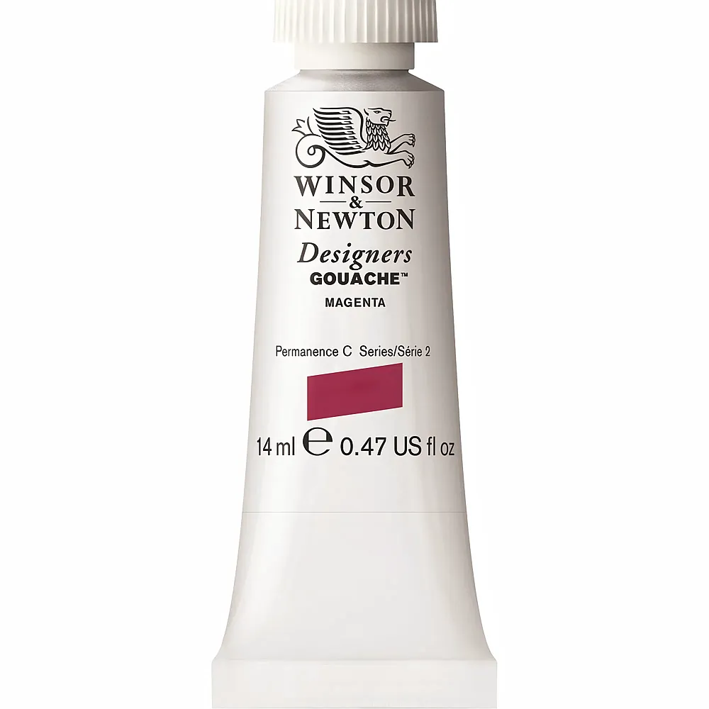 meinspielzeug - Winsor & Newton W&n Designers Gouache 14ml Tube Magenta