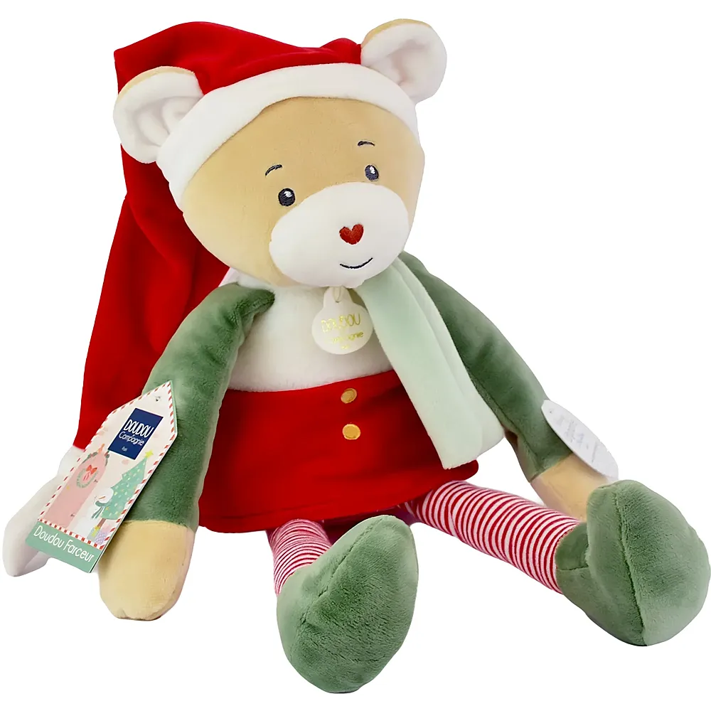 meinspielzeug - Doudou et Compagnie Schlenkerb�r Wichtel Zimt 40cm | Diverse Tiere Pl�sch