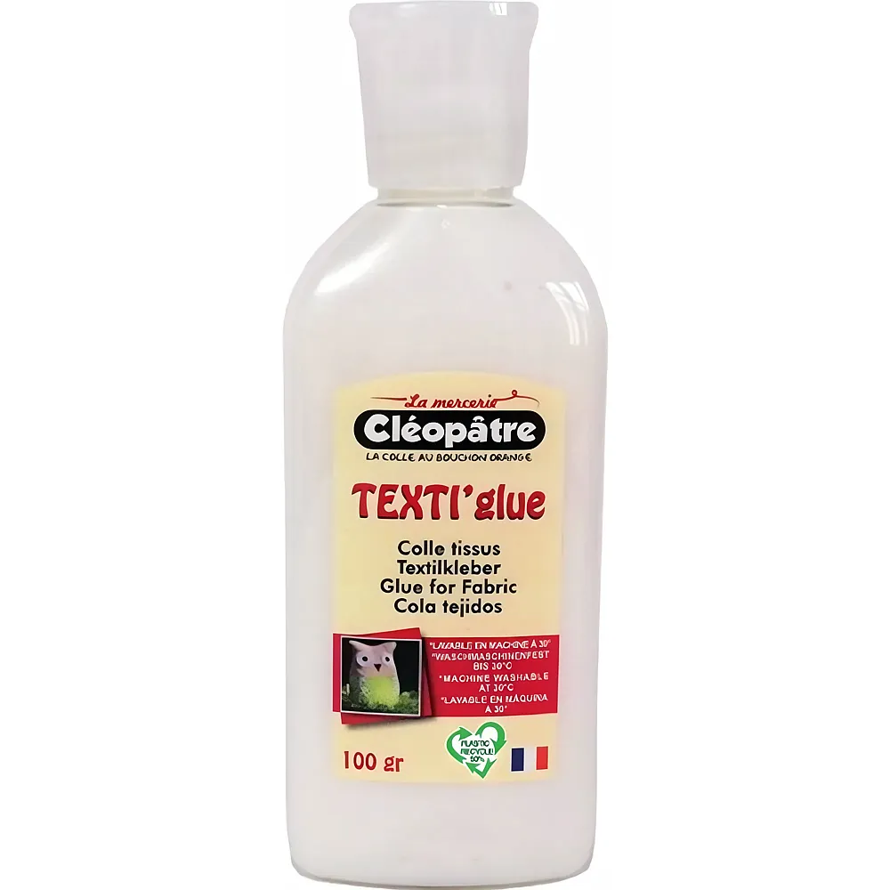 Cleopatre Texti'glue - Textilkleber Mercerie Cleoptre 100g - Suche