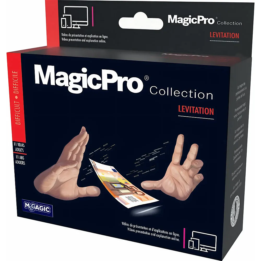 Megagic Magicpro - Levitation fr-de-it-en-es-ru - Suche