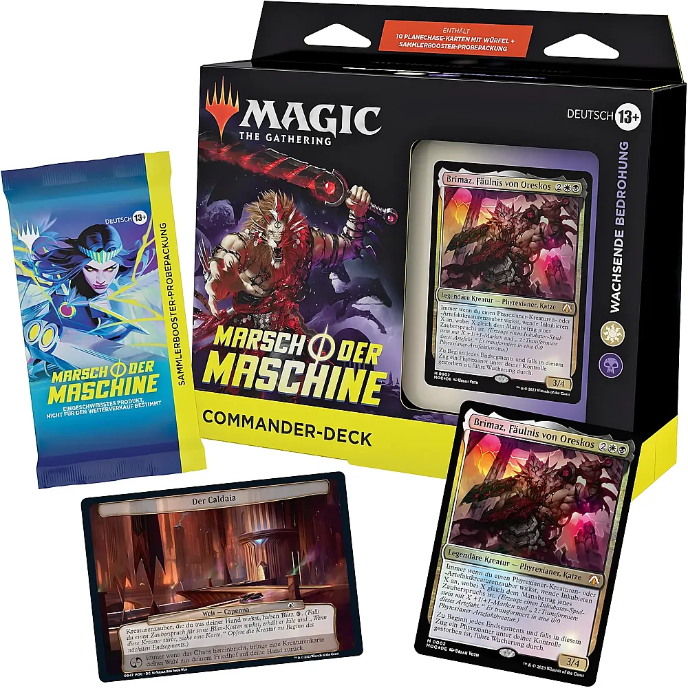 Magic The Gathering Marsch der Maschine Commander-Deck - Wachsende Bedrohung - Deutsch