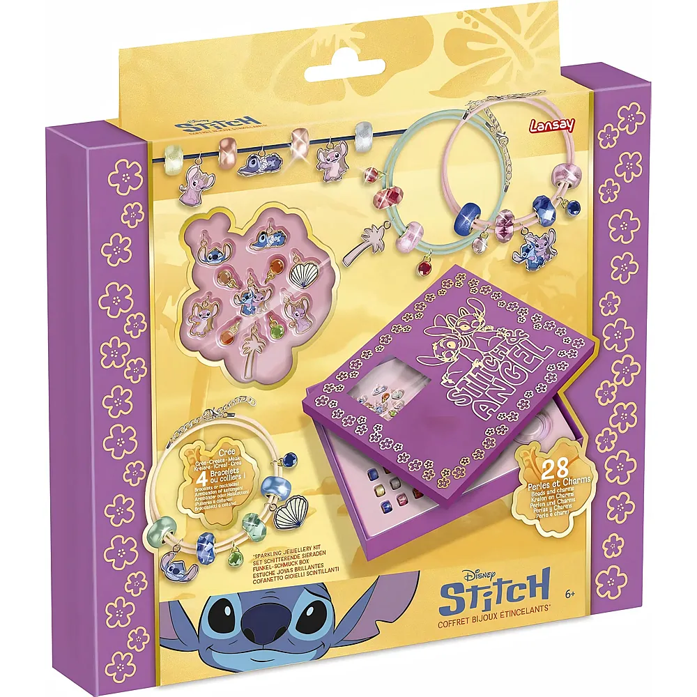 Lansay Stitch - Coffret Bijoux Etincelants FR