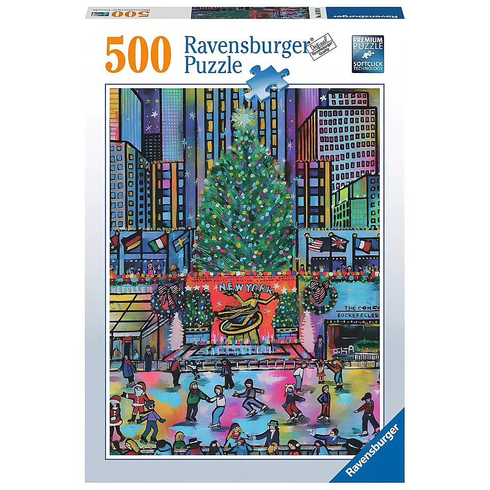 Ravensburger Puzzle Rockefeller Christmas - 500 Teile