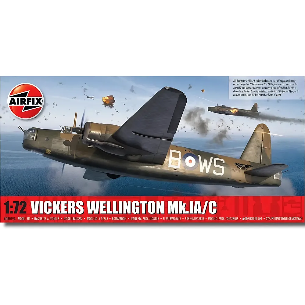 Airfix Vickers Wellington Mk.IA/C 141Teile