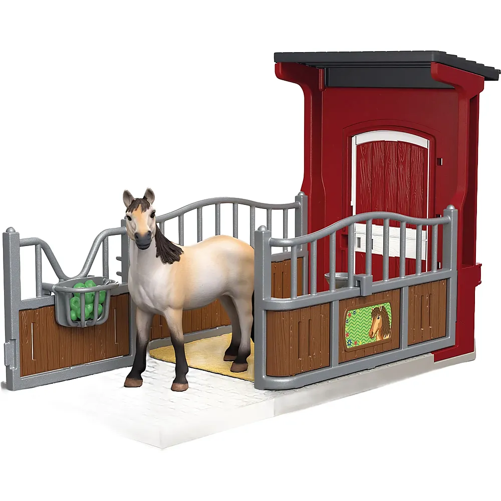 meinspielzeug - Schleich Farm World Ponybox mit Mustang Stute | Pferde